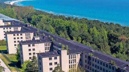 Auf 4,5 Kilometern Länge sollte in Prora im Dritten Reich eine Anlage entstehen. Doch das Projekt wurde nie vollendet. 