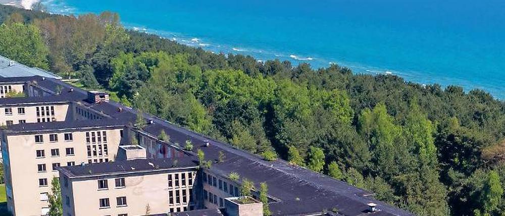 Auf 4,5 Kilometern Länge sollte in Prora im Dritten Reich eine Anlage entstehen. Doch das Projekt wurde nie vollendet. 