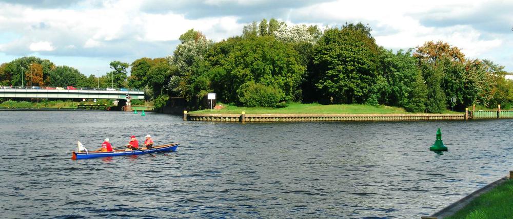 Berlin-Spandau: Der Ort an dem Spree und Havel aufeinandertreffen.
