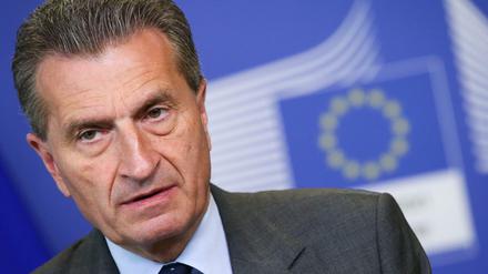 EU-Haushaltskommissar Günther Oettinger.