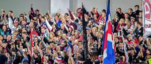 Auswärtsheimspiel. Gerade nach Wolfsburg ist es für die Eisbären ja nicht weit.