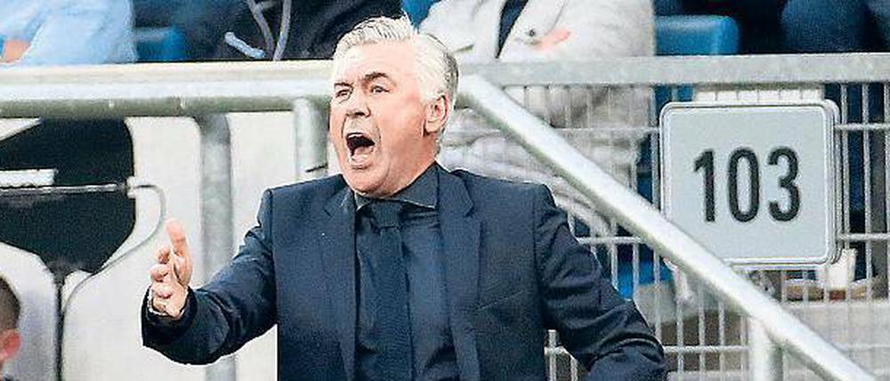 Hört mal her! Aber hören alle zu, Herr Ancelotti?