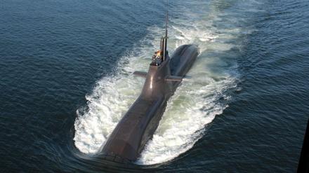Das Unterseeboot U32 der Klasse 212A.