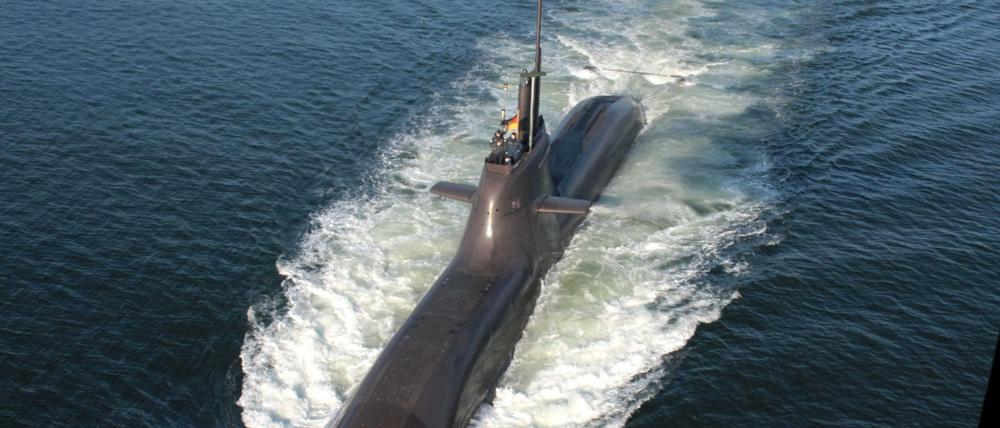 Das Unterseeboot U32 der Klasse 212A.