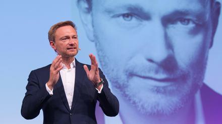 Christian Lindner, FDP-Parteichef, und Christian Lindner, FDP-Spitzenkandidat 