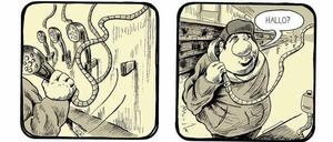 Absurder Aktionismus: Eine Szene aus "Das gelbe Pony".