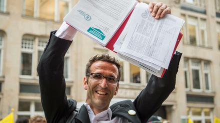 Heinrich Strößenreuther, Mit-Initiator der Initiative Volksentscheid Fahrrad, zieht sich zurück. 