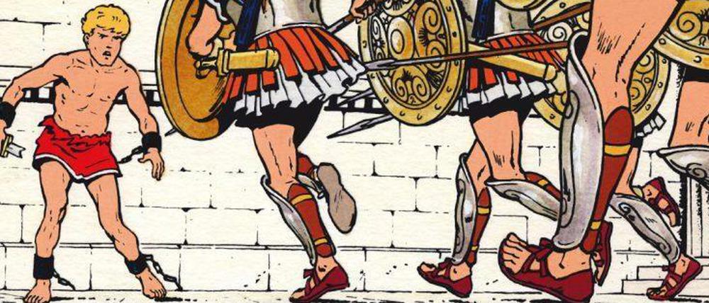 Gallischer Siegfried: Eine Szene aus „Alix“.