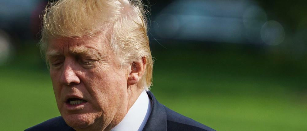 Donald Trump, Präsident der USA, in Washington D.C. 