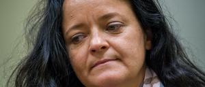 Beate Zschäpe am 1. September 2017 im Gerichtssaal im Oberlandesgericht in München.