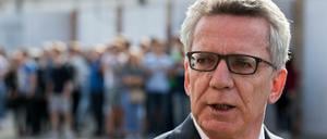 Bundesinnenminister Thomas de Maiziere (CDU).
