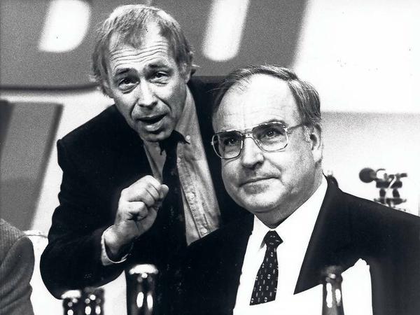Geistiger Riese hinter dem Riesen. Ohne Geißler als CDU-Generalsekretär wäre Helmut Kohls Erfolg kaum denkbar.