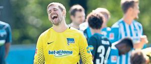 Zurück im Spiel. Torwart Thomas Kraft steht in der Startelf. 