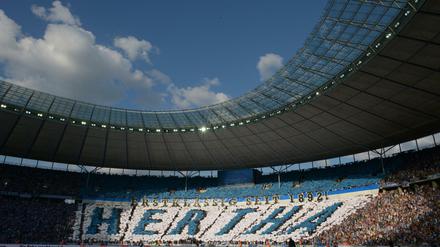 Die Bundesliga-Spiele im Olympiasstadion sind gut besucht, bei Herthas Europa-League-Spiel gegen Athletic Bilbao werden die Ränge leerer sein. 