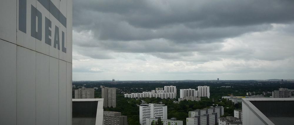 Höher geht's nicht. Das Ideal-Gebäude in Gropiusstadt ist Berlins höchstes Wohnhaus.