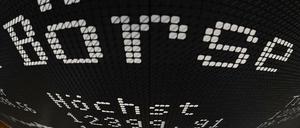 Wie stehen die Aktien? Auch die Börse verfolgt die Wahl am Sonntag genau. 