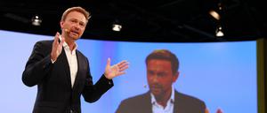 FDP-Chef Christian Lindner beim Parteitag in Berlin.