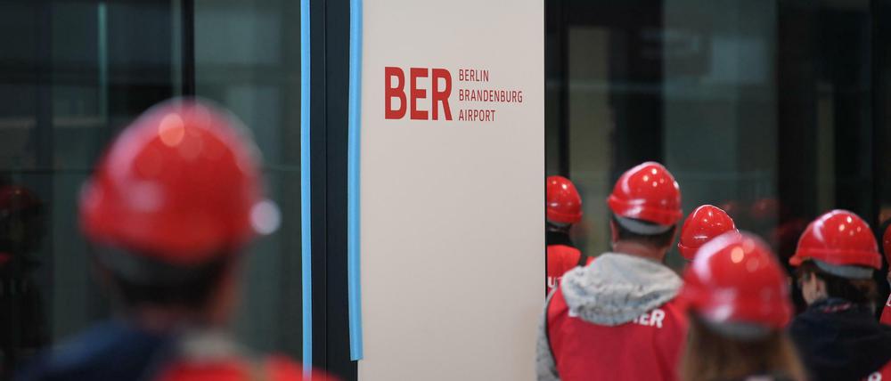 Noch sind die Bauarbeiten am BER nicht abgeschlossen.