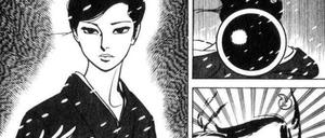 Kind der Rache: eine Seite aus "Lady Snowblood".
