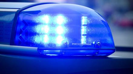 Ein Polizeiauto in Brandenburg.