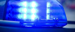 Ein Polizeiauto in Brandenburg.