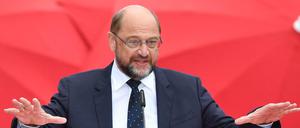 SPD-Kanzlerkandidat Martin Schulz. 