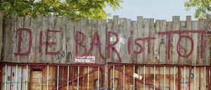 Mit Babette verschwindet eine weitere Größe aus Berlins Bar-Szene. 