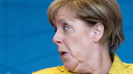 Bundeskanzlerin Angela Merkel (CDU).