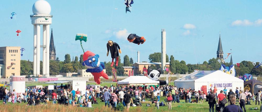Der Flughafen Tempelhof ist das Bindeglied zwischen Tempelhof und Schöneberg.