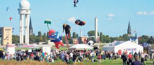 Der Flughafen Tempelhof ist das Bindeglied zwischen Tempelhof und Schöneberg. 