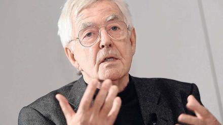 Der Nachdenkliche. Albert Speer jr. beim Hochhauspreis 2012. 