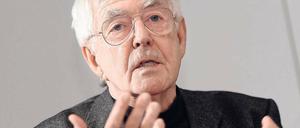 Der Nachdenkliche. Albert Speer jr. beim Hochhauspreis 2012. 