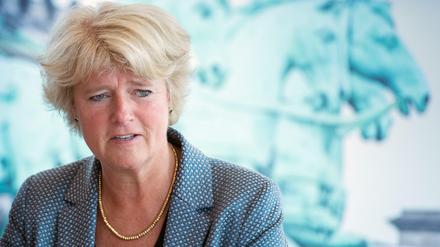 Kulturstaatsministerin Monika Grütters (CDU) will keinen Gemischtwarenladen, sondern klare Leitungsstrukturen beim künftigen Humboldt-Forum.