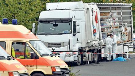 Der Lkw, mit dem in der vergangenen Woche 51 Menschen illegal nach Deutschland gebracht wurden, war auf der A 12 unterwegs.