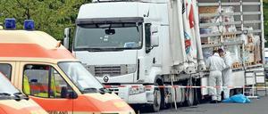Der Lkw, mit dem in der vergangenen Woche 51 Menschen illegal nach Deutschland gebracht wurden, war auf der A 12 unterwegs.