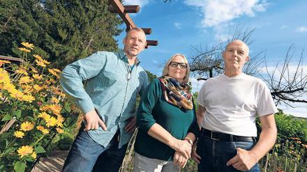 Vom Lärm geplagt. Stefan Rochlitz, Birte Martens und Fritz Jünger engagieren sich für die Schließung.