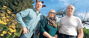 Vom Lärm geplagt. Stefan Rochlitz, Birte Martens und Fritz Jünger engagieren sich für die Schließung.
