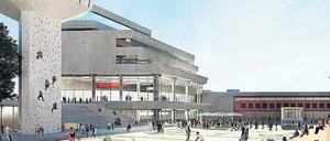 Zukunftsvision. So könnte Tegel nach dem Umbau einmal aussehen. Illustration: promo