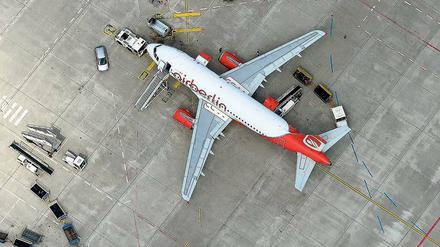 Homebase. Tegel diente Air Berlin seit jeher als Heimatflughafen. 