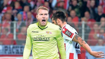 Zum Schreien. Jakob Busk musste schon zehn Gegentore hinnehmen. 