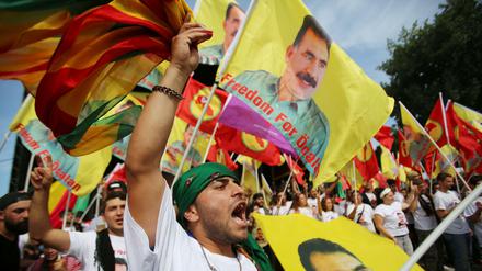 Kurdische Demonstration in Köln (Archivbild). 
