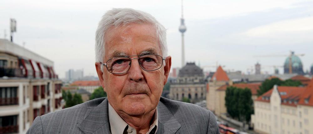 Der Architekt Albert Speer junior in Berlin.