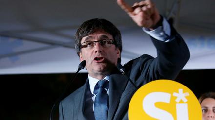 Kataloniens Regierungschef Carles Puigdemont macht Madrid schwere Vorwürfe.