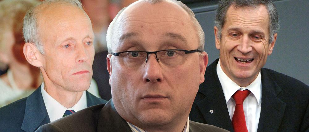 Drei für den Bundestag: Wilhelm von Gottberg, Jens Maier und Martin Hohmann (von links)