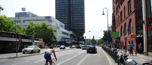 Der Steglitzer Kreisel an der Schloßstrasse in Berlin-Steglitz.