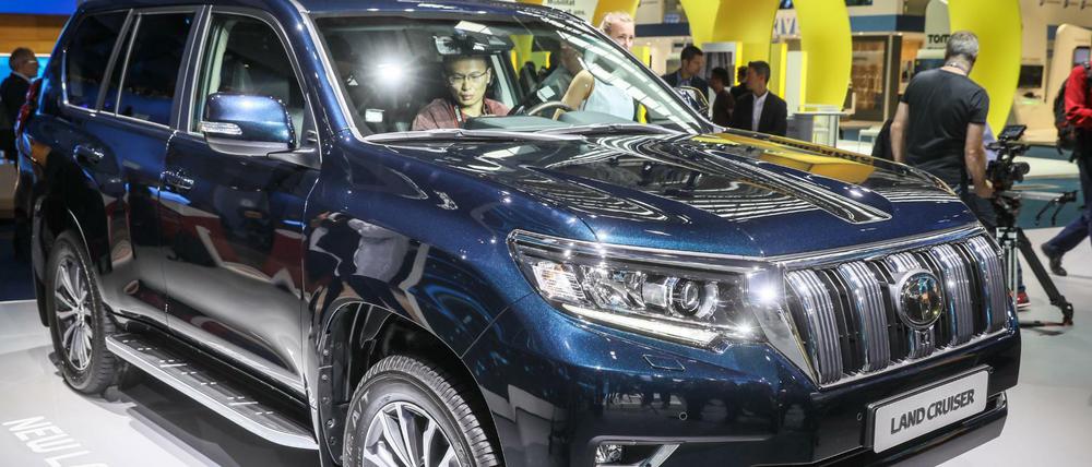 Der neu vorgestellte Toyota Land Cruiser wird auch gerne in der Stadt gefahren.