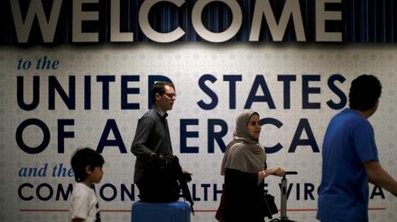 Neue Einreiseregeln in die USA können möglicherweise bereits am Sonntag in Kraft treten. 