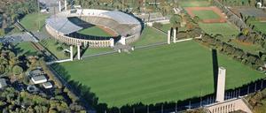 Passt Lollapalooza hierhin? Das Charlottenburger Olympiagelände mit dem Maifeld und dem Olympiastadion.