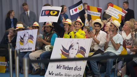 Manche sind Merkel-Fans, andere würden die CDU keinesfalls wählen.