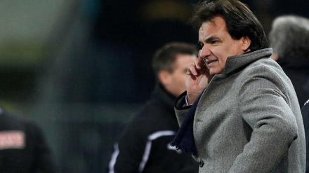 Angreifer Christian Constantin, Präsident des FC Sion (Archiv).